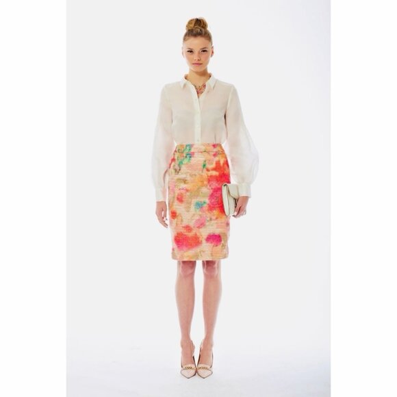 Kate Spade water color Haley blouse & skirt set size 12 - Picture 2 of 8